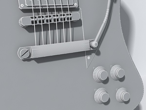 3d band rock guitar - band set by monkeyodoom
