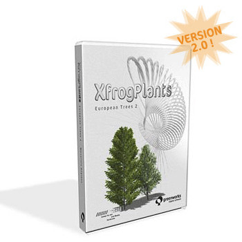 silver birch tree 3d model - XfrogPlants Silver Birch by xfrog