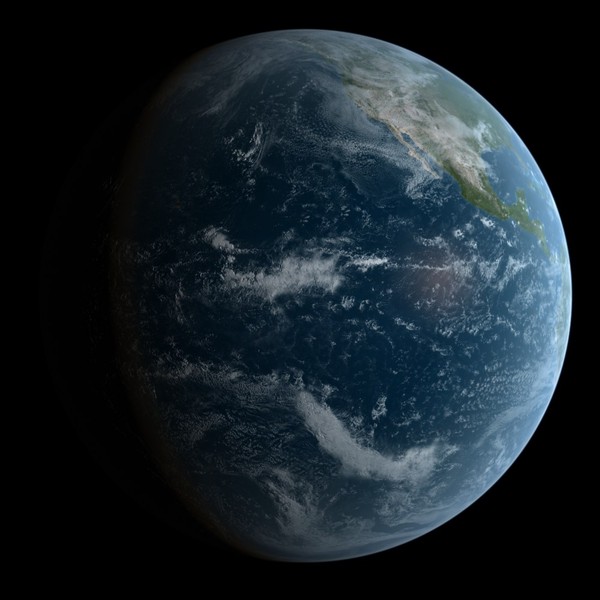 3ds max earth 16k - Photorealistic Earth 16k by startrek37