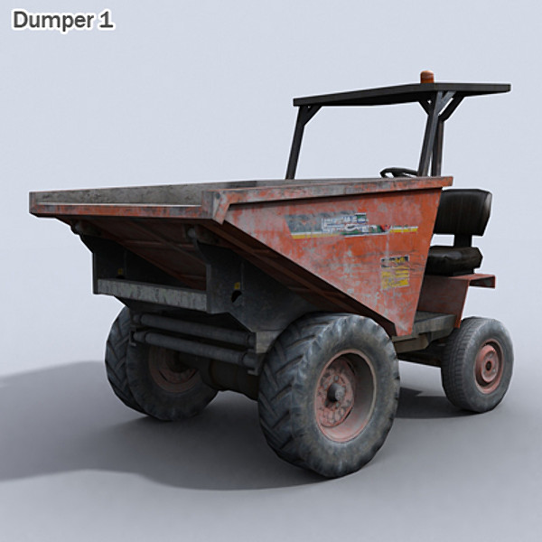 realtime public works vol 2 3d model - Public Works Collection Vol.2 by papillon