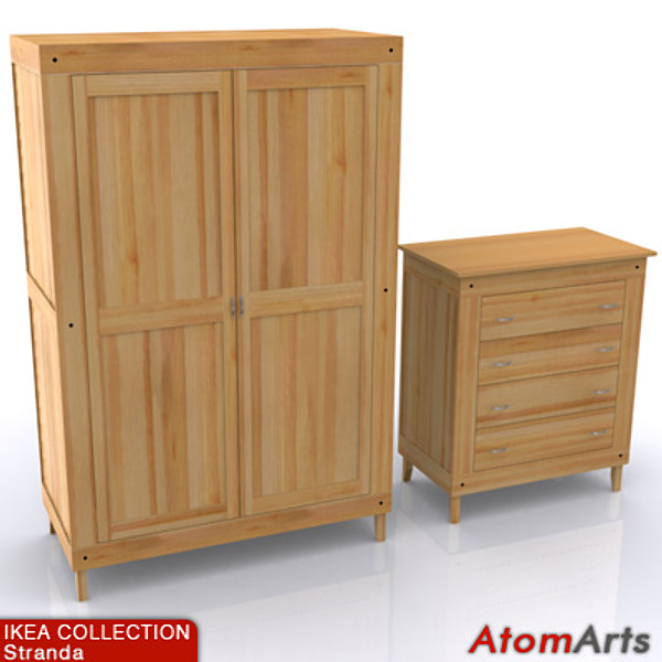 ikea furniture 3d model - IKEA Furniture Collection by Atom Arts