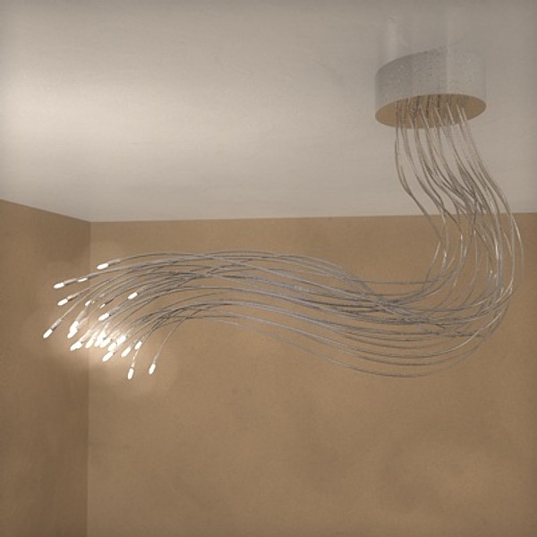 3d ceiling lamp model - FLEX (ART. 187324.00) by desigm