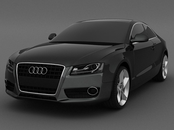 audi a5 luxury 3d model - Audi A5 by fabelar