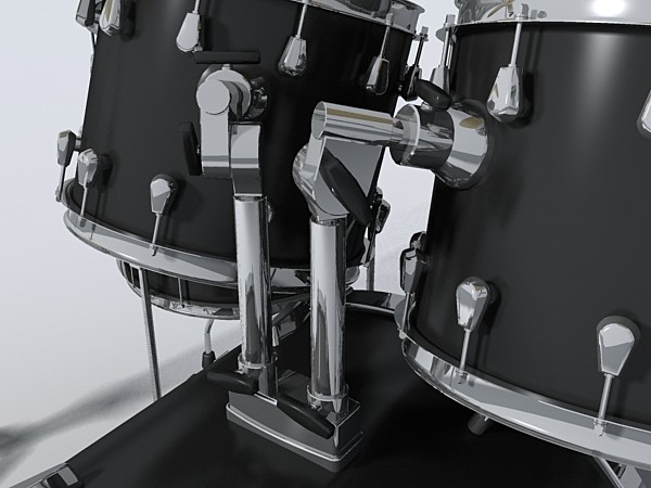 3d band rock guitar - band set by monkeyodoom