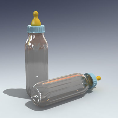 baby milk bottle 3ds - Baby Bottle by Adam Walker Film