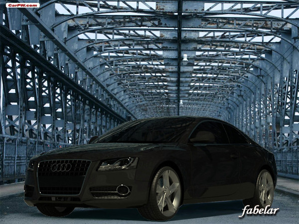 audi a5 luxury 3d model - Audi A5 by fabelar