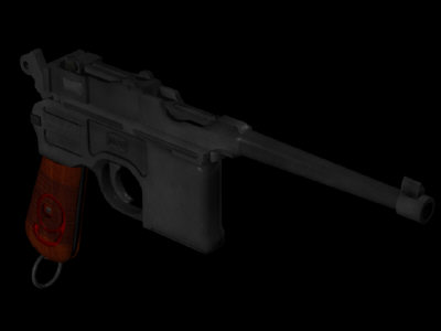 3d mauser red gun model - Mauser_RedNine.obj by fishzombie