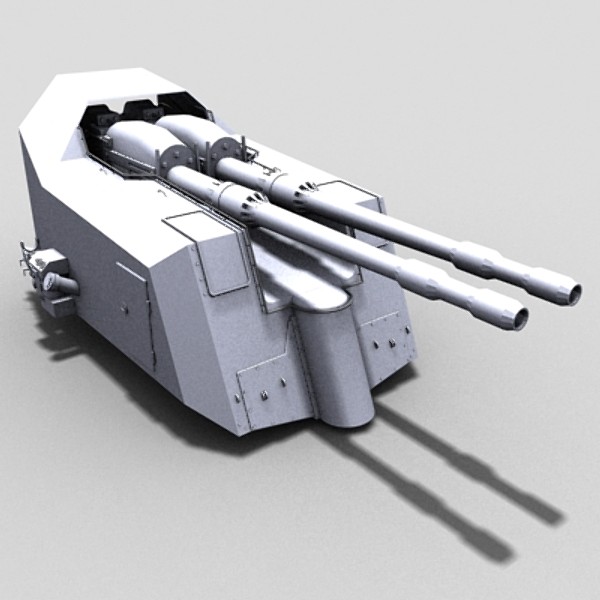 bismarck german battleship 3d model - Battleship Bismarck by NURMS