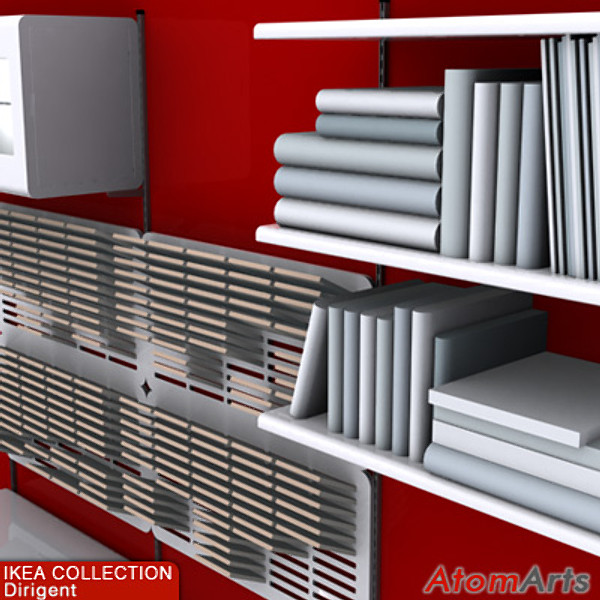 ikea furniture 3d model - IKEA Furniture Collection by Atom Arts