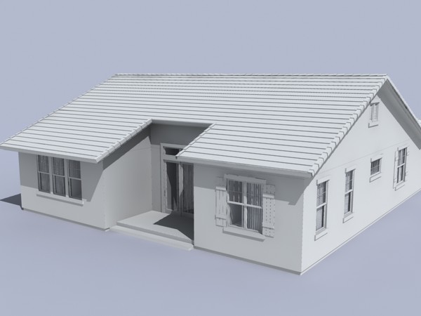 house set 10 3d 3ds - house set of 10 by monkeyodoom