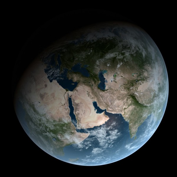 3ds max earth 16k - Photorealistic Earth 16k by startrek37