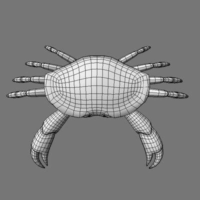 crab claws obj - crab by AexisOnFire