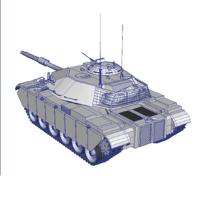 fbx m60t sabra iii main - M60T Sabra III Main Battle Tank... by PROTOCG
