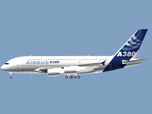 3d model jumbo airbus a380-800 - A380 747-400 747-SP - Jumbo Collection by PedroFaut