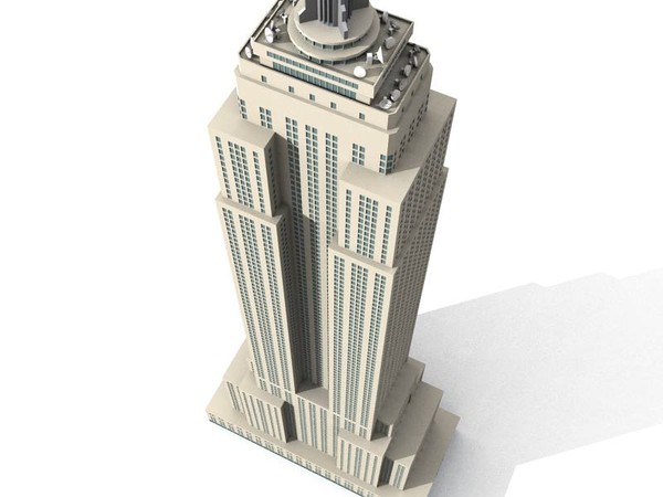 3d empire state building skyscrapers - Empire state building by yusuf joher taherali