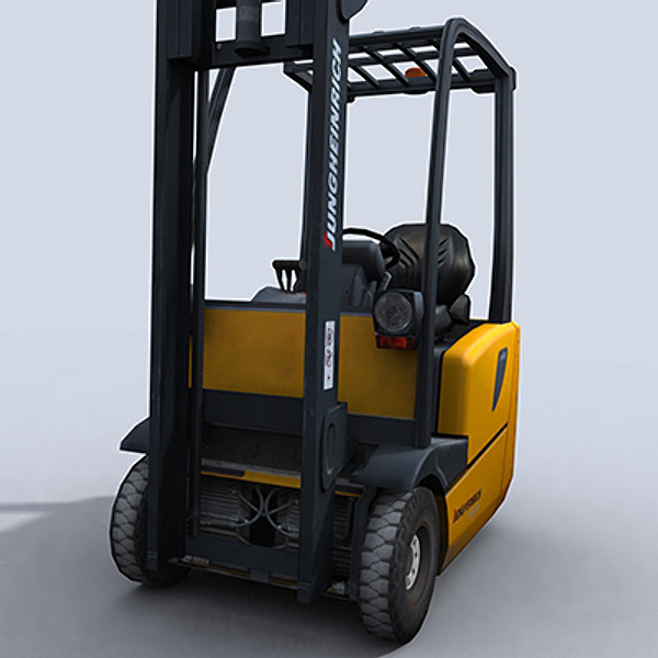 3ds max forklift 2 - Forklift 2 by papillon