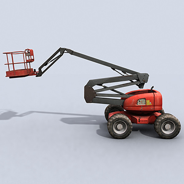 3d model cherry picker - Cherry Picker 3 by papillon