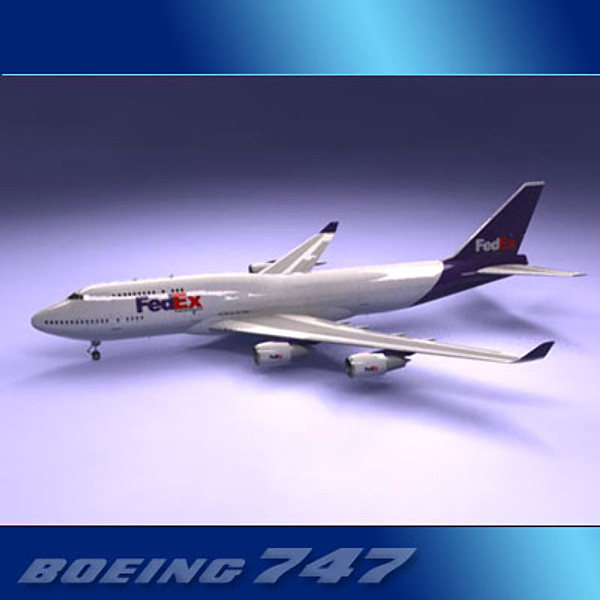 airlines 747 jumbo jet 3ds - Boeing 747-400 Collection... by PerspectX