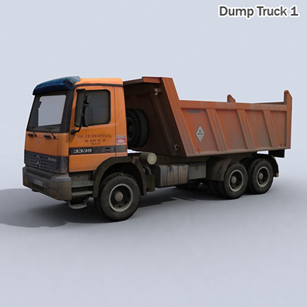 realtime machines construction public 3d model - Public Works Collection Vol.1 by papillon
