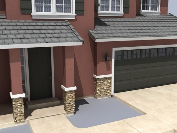 house set 10 3d 3ds - house set of 10 by monkeyodoom
