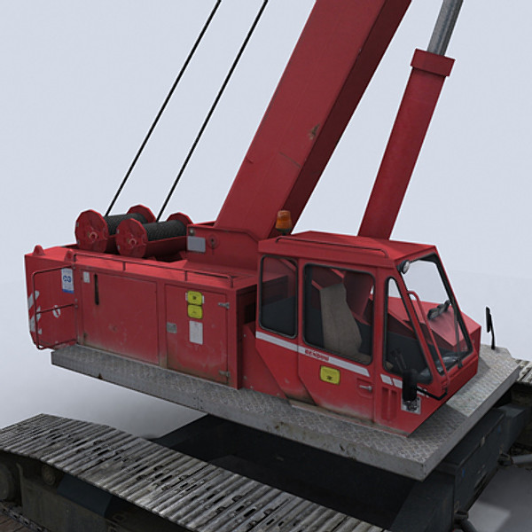 maya crawler crane - Crawler Crane 1 by papillon