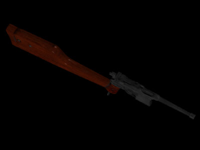 3d mauser red gun model - Mauser_RedNine.obj by fishzombie