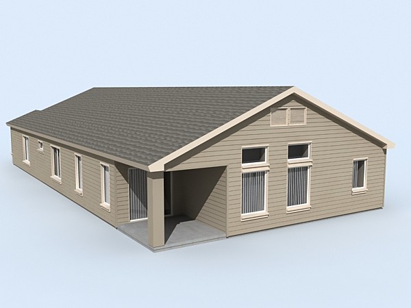 house set 10 3d 3ds - house set of 10 by monkeyodoom