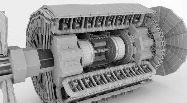 3d large hadron collider lhc model - Large Hadron Collider (LHC) by Tornado Studio