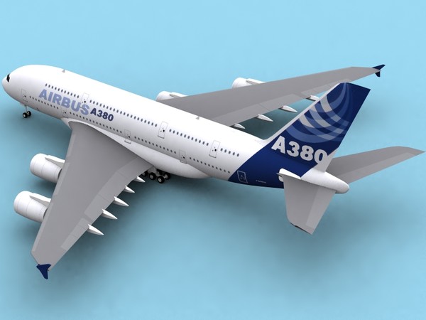 3d model jumbo airbus a380-800 - A380 747-400 747-SP - Jumbo Collection by PedroFaut