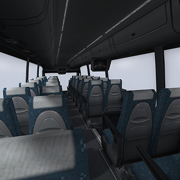 coach vehicle 3d model - Coach 1 by papillon