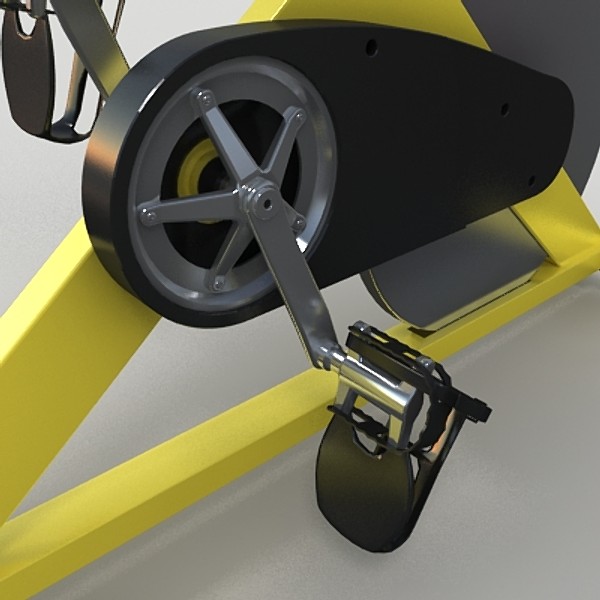 3d cardio gym equipment cycle model - cardio equipment by monkeyodoom