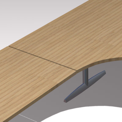modular office desk 3d max - Office Desk 2 by Formius Design