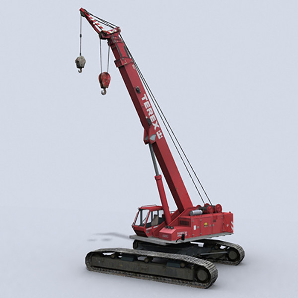 maya crawler crane - Crawler Crane 1 by papillon