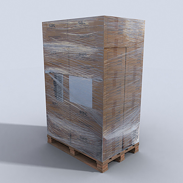 pallet rack 1 3d model - Pallet Rack 1 by papillon