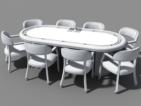 casino table blackjack roulette 3d model - roulette_table(MAX).zip by monkeyodoom