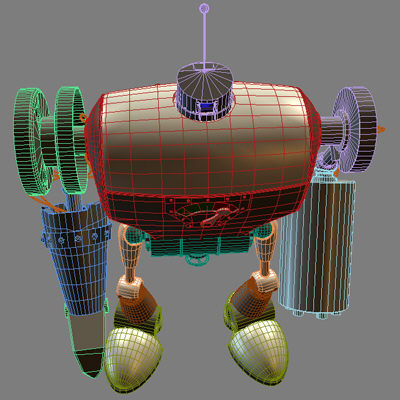 3d robot robo killer - Robo the killer... by little toyshop of uncle nazghul