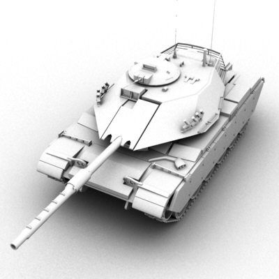 fbx m60t sabra iii main - M60T Sabra III Main Battle Tank... by PROTOCG