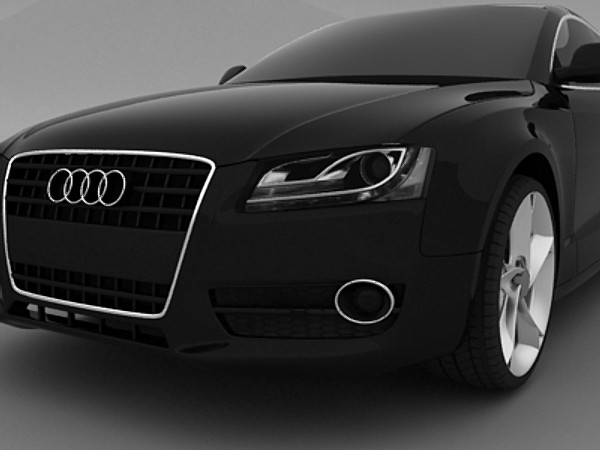 audi a5 luxury 3d model - Audi A5 by fabelar