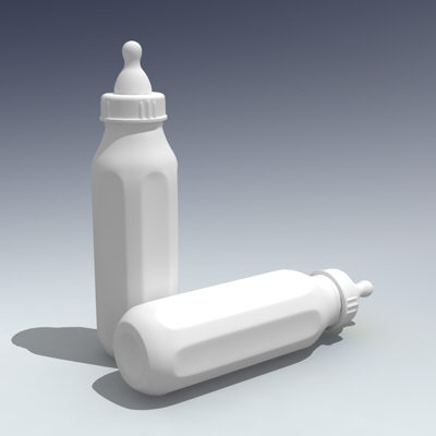 baby milk bottle 3ds - Baby Bottle by Adam Walker Film