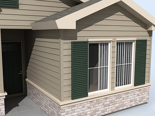house set 10 3d 3ds - house set of 10 by monkeyodoom