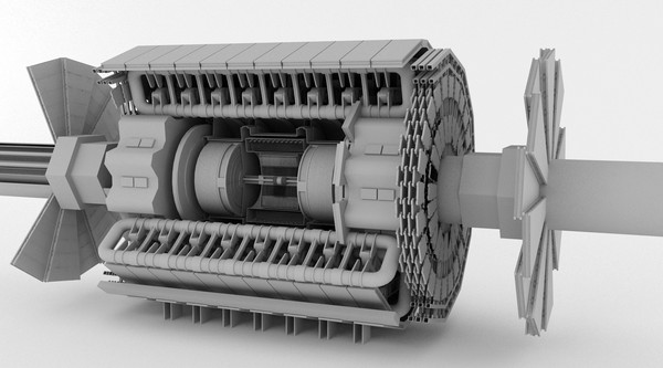 3d large hadron collider lhc model - Large Hadron Collider (LHC) by Tornado Studio