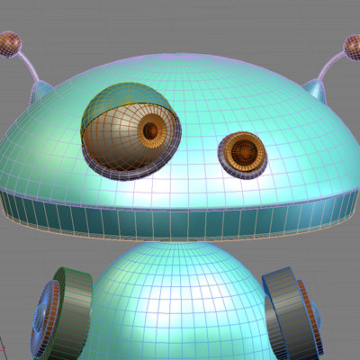 3ds max funny rupert retard - Rupert the Misguided Robot... by little toyshop of uncle nazghul