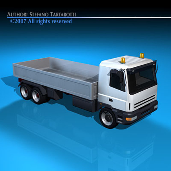 3ds max deck truck - Truck low boards deck by tartino