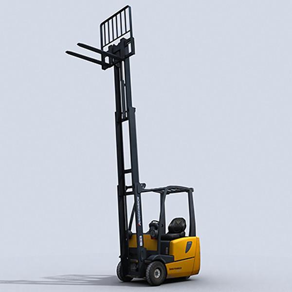 3ds max forklift 2 - Forklift 2 by papillon