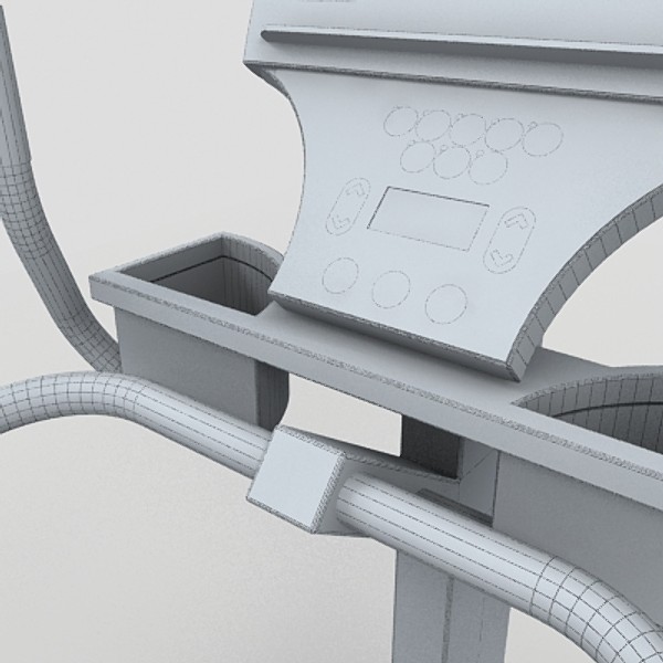 3d cardio gym equipment cycle model - cardio equipment by monkeyodoom