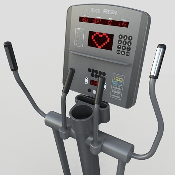 3d cardio gym equipment cycle model - cardio equipment by monkeyodoom