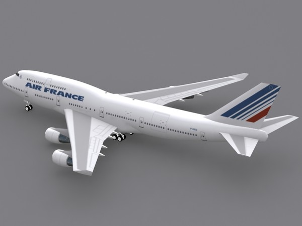 3d model jumbo airbus a380-800 - A380 747-400 747-SP - Jumbo Collection by PedroFaut
