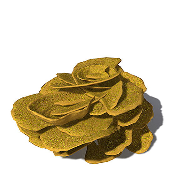 xfrogplants yellow scroll coral obj - XfrogPlants Yellow Scroll Coral by xfrog