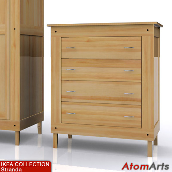 ikea furniture 3d model - IKEA Furniture Collection by Atom Arts