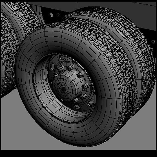 dump truck 3d model - Dump Truck by vankata